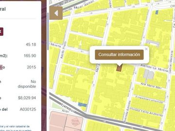 Calle Morena 317 Del Valle Norte Depto 3 Rec 1 Bañ 1 Est, m2 88  OJAC*034