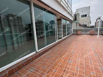 HERMOSO PENTHOUSE EN RENTA CON TERRAZA PRIVADA EN POLANCO