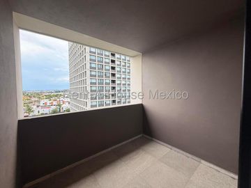 Alegra Towers, Departamento en venta, tipo loft, 1 recámara, cuarto TV, 2 estac., Múltiples amenidades, Ideal para inversión