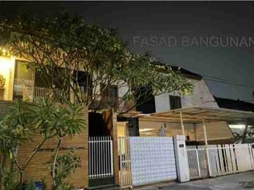 Dijual rumah full furnished + kos2an + office + workshop di Jln Kertomenanggal Surabaya
