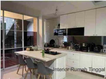 Dijual rumah full furnished + kos2an + office + workshop di Jln Kertomenanggal Surabaya