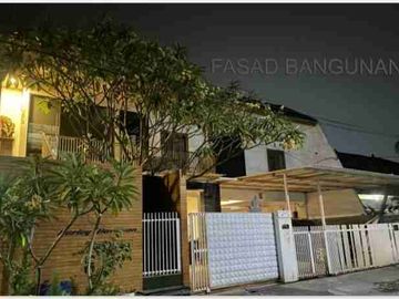 Dijual rumah full furnished + kos2an + office + workshop di Jln Kertomenanggal Surabaya