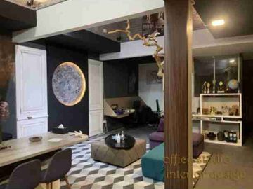 Dijual rumah full furnished + kos2an + office + workshop di Jln Kertomenanggal Surabaya