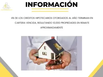 Casa de Remate Bancario en colonia Camino Real, entre Av. Guadalupe y Av. Niño Obrero.