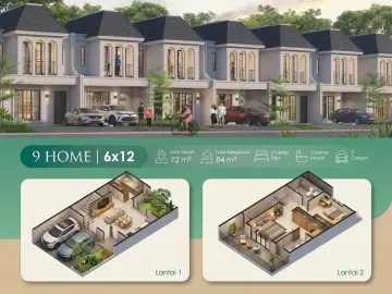 Dijual Rumah Cluster 9 HOME Bintaro Brand New