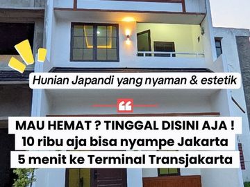 Rumah GTS Sawangan, Pinggir Jalan Raya, Mewah Murah, 2 LANTAI, Baru di Kota Depok Dijual