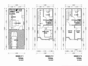 Rumah Cluster di Utan Kayu Matraman Jakarta Timur