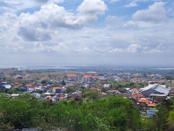 tanah full view unblock (laut,gunung,tol) di bukit jimbaran,kawasan villa