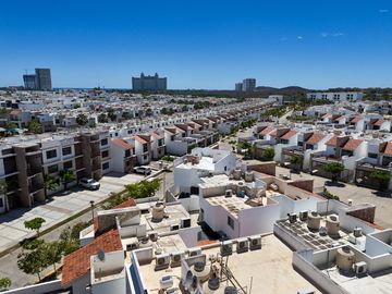 DEPARTAMENTO EN RENTA EN MAZATLÁN, 2 RECS, ALBERCA, FRACCIONAMIENTO AZUL PACIFICO