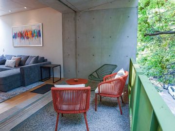 Exclusivo departamento amueblado con rooftop privado en Condesa