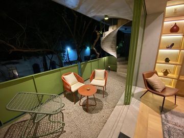 Exclusivo departamento amueblado con rooftop privado en Condesa