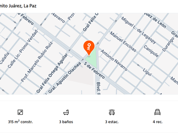 CASA EN LA PAZ BAJA CALIFORNIA MUY AMPLIA, ACABADOS DE LUJO, CUENTA CON TODOS LOS SERVICIOS Y EMNIDADES.