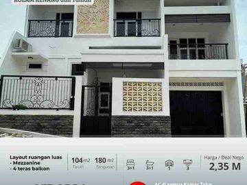 Rumah mewah modern di jagakarsa