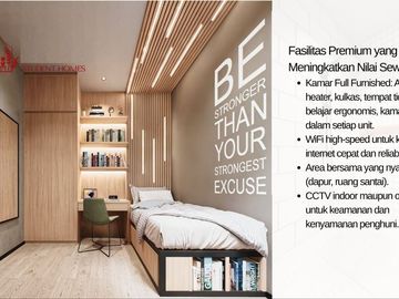 JUAL Kosan UI (10 KAMAR Dekat KAMPUS UI) Kost FULL FURNISHED di Kukusan Beji Depok (SCI)