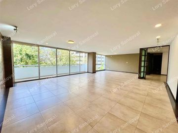 HERMOSO Y AMPLIO DEPARTAMENTO EN RENTA POLANCO CON VISTAS VERDES