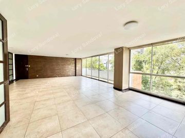 HERMOSO Y AMPLIO DEPARTAMENTO EN RENTA POLANCO CON VISTAS VERDES