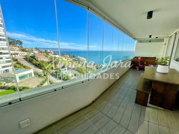 Se vende departamento vista al mar Edmundo Eluchans, Reñaca