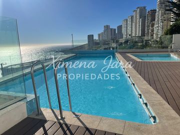 Se vende departamento vista al mar Edmundo Eluchans, Reñaca