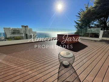 Se vende departamento vista al mar Edmundo Eluchans, Reñaca