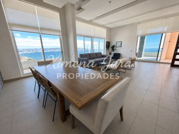 Se vende departamento vista al mar Edmundo Eluchans, Reñaca