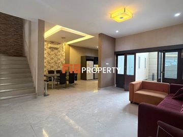 DIJUAL RUMAH MEWAH FULL FURNISHED KOMPLEK MASDULHAK GARDEN, MEDA SUMATERA UTARA