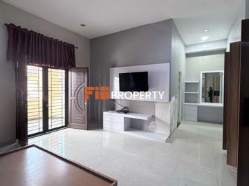 DIJUAL RUMAH MEWAH FULL FURNISHED KOMPLEK MASDULHAK GARDEN, MEDA SUMATERA UTARA