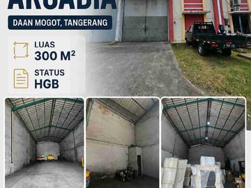 Dijual Gudang Luas 300m² di Daan Mogot Arcadia