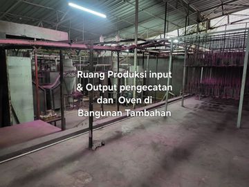 Dijual Pabrik di Ciketing Bekasi, Lb.1.650m2, Sudah SHM, Ex Pabrik Powder Coating, Harga : 15M Nego