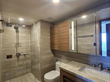 For Sale: Brand New 1BR Residence with Parking & Makati Skyline View at Shang Residences at Wack Wack