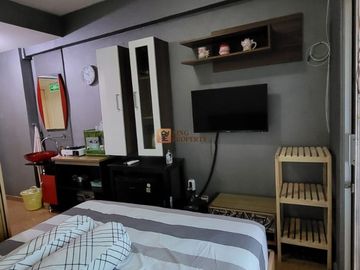 Studio Modern Green Bay Pluit Furnished Lengkap Red Vanity Design Dekat Baywalk Mall & Bandara Soekarno-Hatta