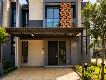 DIJUAL RUMAH CANTIK 2 LANTAI SIAP HUNI POSISI HOEK DI THE MOZIA BSD (LSB49)
