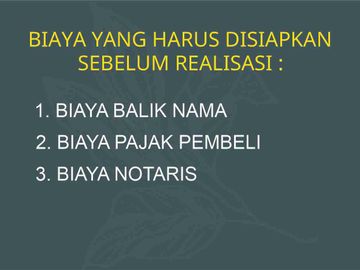 nyaman di huni.berkah untuk di huni atau investasi