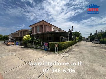 Two-story detached house, 54.5 sq.wah, Thana Village, Rama 5 - Bang Yai, near Bang Yai Market, Soi Kaew In, Kanchanaphisek Road, Rattanathibet Road, B