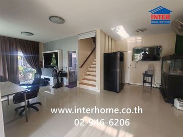 Two-story detached house, 54.5 sq.wah, Thana Village, Rama 5 - Bang Yai, near Bang Yai Market, Soi Kaew In, Kanchanaphisek Road, Rattanathibet Road, B