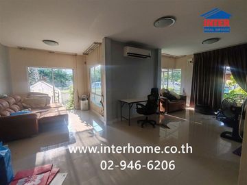 Two-story detached house, 54.5 sq.wah, Thana Village, Rama 5 - Bang Yai, near Bang Yai Market, Soi Kaew In, Kanchanaphisek Road, Rattanathibet Road, B