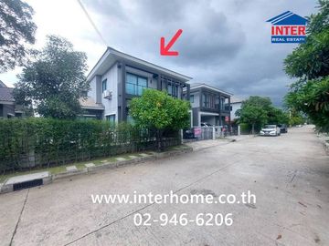 Two-story detached house, 50.8 sq.wah, Centro Bangna-Kingkaew Village, near Suvarnabhumi Airport, Soi Kingkaew 6/1, Kingkaew Road, Bangna-Trat Road, B