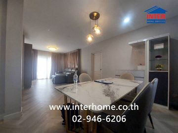 Two-story detached house, 50.8 sq.wah, Centro Bangna-Kingkaew Village, near Suvarnabhumi Airport, Soi Kingkaew 6/1, Kingkaew Road, Bangna-Trat Road, B