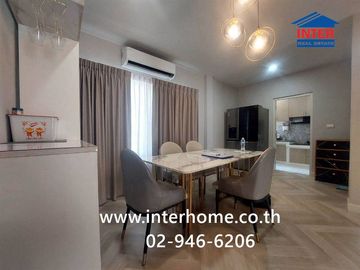 Two-story detached house, 50.8 sq.wah, Centro Bangna-Kingkaew Village, near Suvarnabhumi Airport, Soi Kingkaew 6/1, Kingkaew Road, Bangna-Trat Road, B