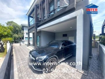Two-story detached house, 50.8 sq.wah, Centro Bangna-Kingkaew Village, near Suvarnabhumi Airport, Soi Kingkaew 6/1, Kingkaew Road, Bangna-Trat Road, B