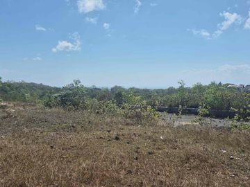 Lahan kosong harga di bawah pasaran lokasi Ungasan dengan View patung GWK