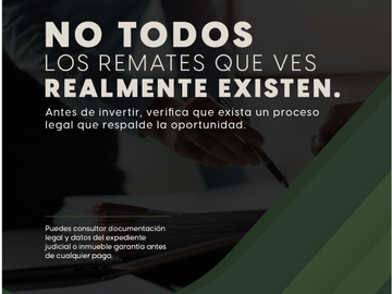 REMATE BANCARIO CASA ARBOLEDAS ATIZAPAN DE ZARAGOZA