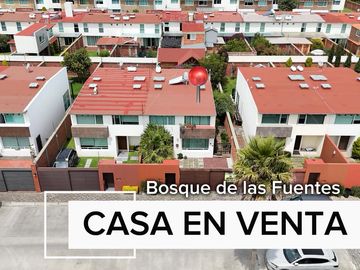 CASA EN VENTA EN BOSQUES DE LAS FUENTES, CALIMAYA, ESTADO DE MÉXICO