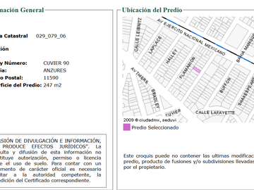 ¡Remate Bancario!, Casa en Anzures, Miguel Hidalgo