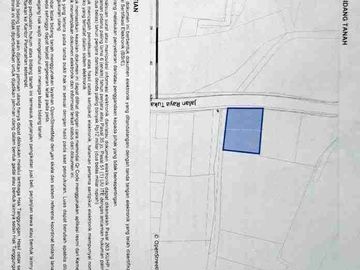 DI JUAL TANAH PINGGIR JLN UTAMA ISI BANGUNAN RUMAH LAMA HITUNG JUAL TANAH SAJA