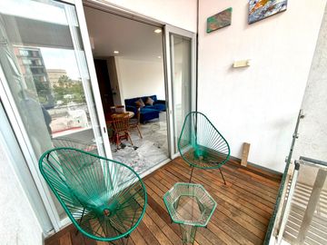 Renta Departamento SemiAmueblado en Col. Ladron de Guevara, Guadalajara, Jal.