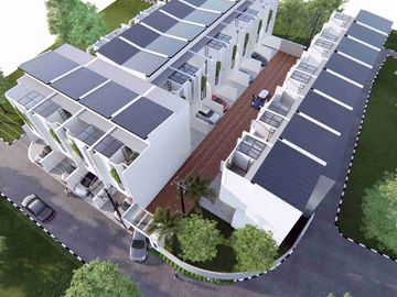 Rumah Cluster di Utan kayu Matraman 3 lantai