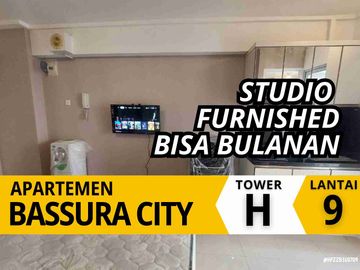 Sewa Studio Tower Baru Lantai 9 Bisa Bulanan Apartemen Bassura City