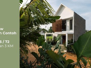 HUNIAN BERKONSEP RESORT, SETARA HOTEL BERBINTANG, LOKASI STRATEGIS DEKAT PINTU TOL SAWANGAN 4, LIMO, DEPOK