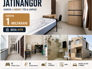 Dijual Kosan Full Furnish, Include Management Hanya 3 Menit Kampus Unpad