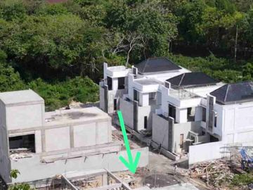 DIJUAL TANAH OCEAN VIEW BANGUNAN LANTAI 2 DENGAN KAWASAN KOMPLEK VILLA MEWAH DI NUSA DUA / SAWANGAN - BALI